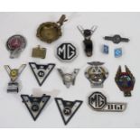 QUANTITY OF CAR BADGES and boxed vehicles (a lot) Condition Report:Available upon request