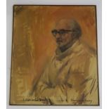 GEORGE CAMERON FOLEY (SCOTTISH b.FALKIRK 1910) SELF PORTRAIT  Oil on canvas, signed, 76 x 64cm,