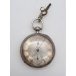 A William George Hammon, Birmingham 1891, silver cased pocket watch Condition Report:Available