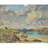 JOHN COOK Isle of Barra, signed, oil on board, 40 x 50cm Condition Report:Available upon request