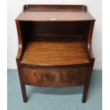 A late Victorian mahogany commode Condition Report:Available upon request