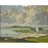 JOHN COOK Isle of Barra, signed, oil on board, 40 x 50cm Condition Report:Available upon request