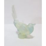 A Sabino glass model of a bird, possibly a car mascot Condition Report:Available upon request