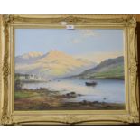 W MCGREGOR Ben Nevis and Fort William, signed, oil on canvas, 44 x 60cm Condition Report:Available