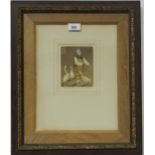 DORSEY POTTER TYSON Goose Boy, signed, colour etching, 8/10, 14 x 11cm Condition Report:Available