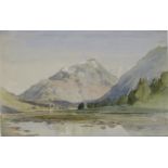 WILLIAM CALLOW Lakeland , signed, watercolour, 23 x 36cm Condition Report:Available upon request