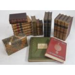 A lot comprising four boxes of assorted antiquarian books etc (4) Condition Report:Available upon