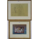 ANN PATRICK (SCOTTISH b.1937)  MAISICO MAJORCA  Mixed media, signed lower right, 25 x 35cm  Together