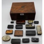A lot of assorted snuff boxes etc Condition Report:Available upon request