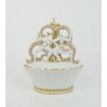 GIO PONTI (1891-1979) FOR RICHARD GINORI A porcelain "Ballet" bonbon box and cover depicting two