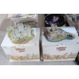 Two Lilliput Lane models Cawdor Castle and Eilean Donon Castle Condition Report:Not available for