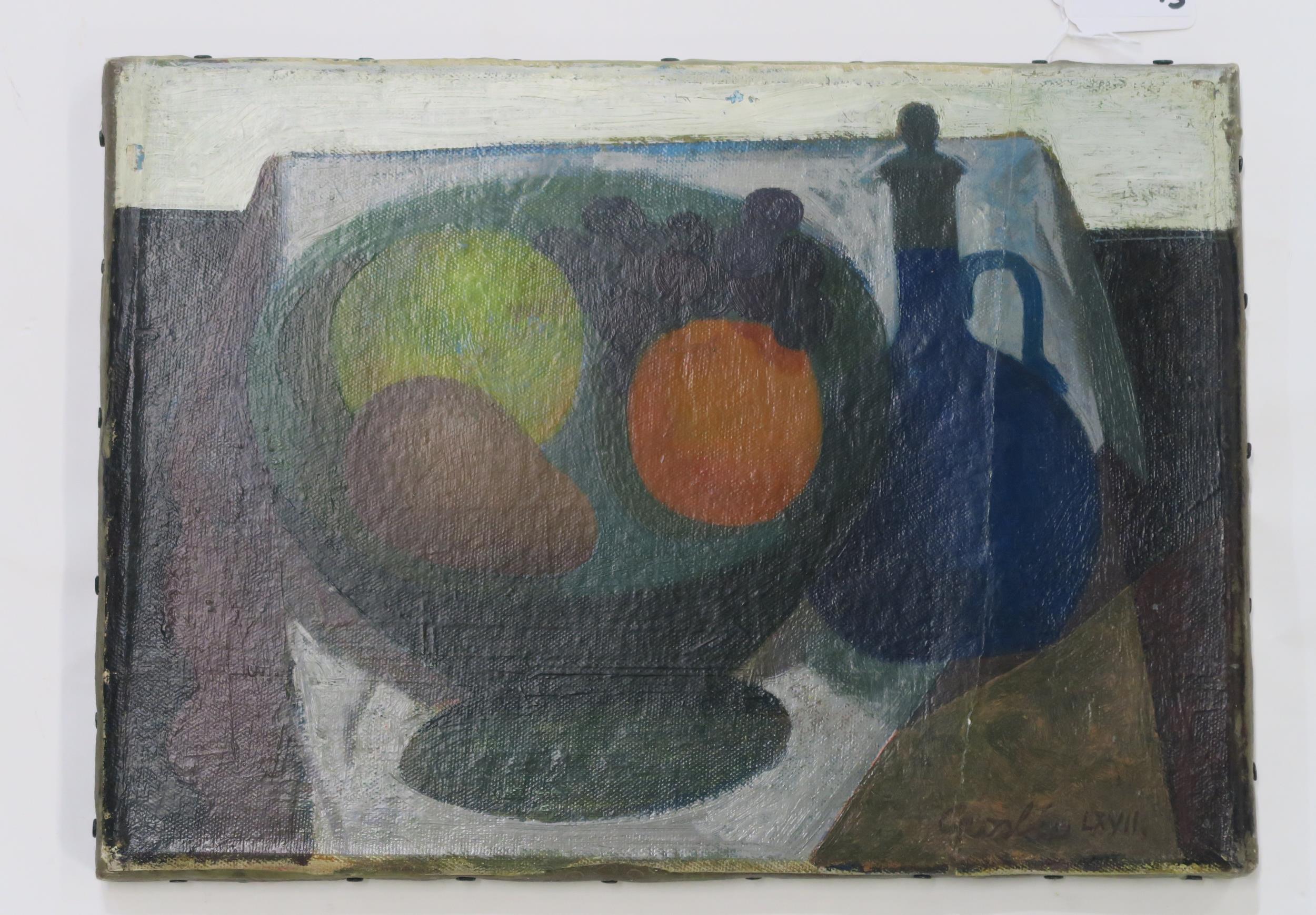 WILLIAM CROSBIE RSA RGI (1915-1999) STILL LIFE, FLOWERS IN POT  Ink/pencil, signed lower left, 51 - Image 4 of 8
