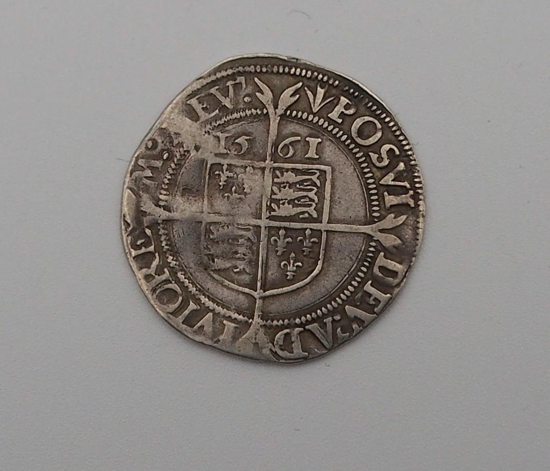 Elizabeth I silver sixpence Pheon mint mark Condition Report:Available upon request - Image 3 of 4