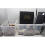 A lot of varied coins comprising commemorative crowns, Queen Elizabeth II coins, British Empire