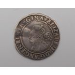 Elizabeth I silver sixpence Pheon mint mark Condition Report:Available upon request
