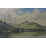 JOHN MORISON Loch Garten near Boat of Garten, signed, oil on canvas, 51 x 76cm Condition Report: