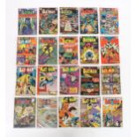 A collection of DC comics including; Detective Comics Batman 282, 293, 312, 330-332, 342-343, 351,