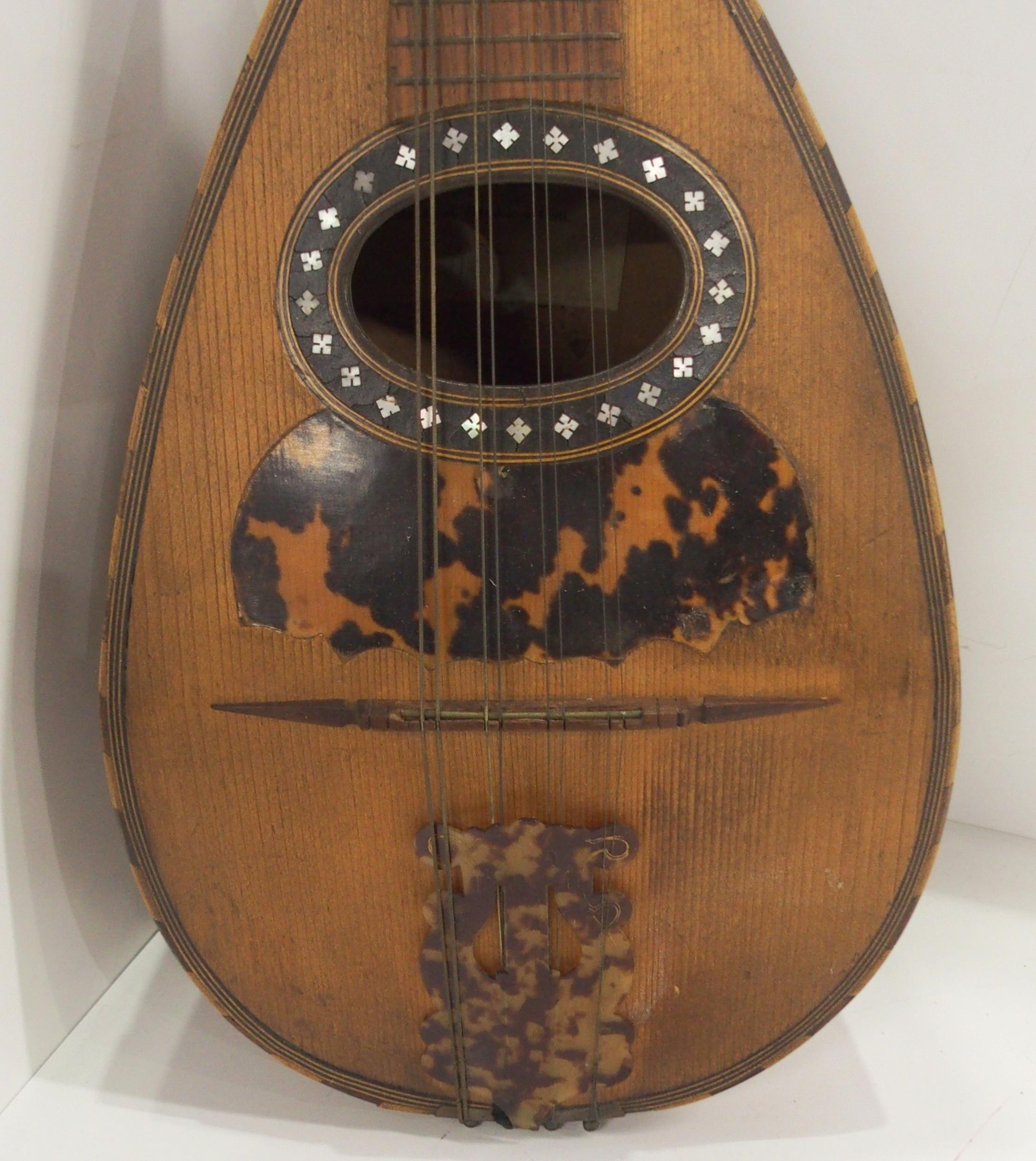 A Salvatore Dolcetta Naples bowl back mandolin Condition Report:Available upon request - Image 4 of 5