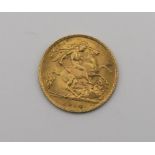 A George V half gold sovereign 1914 Condition Report:Available upon request