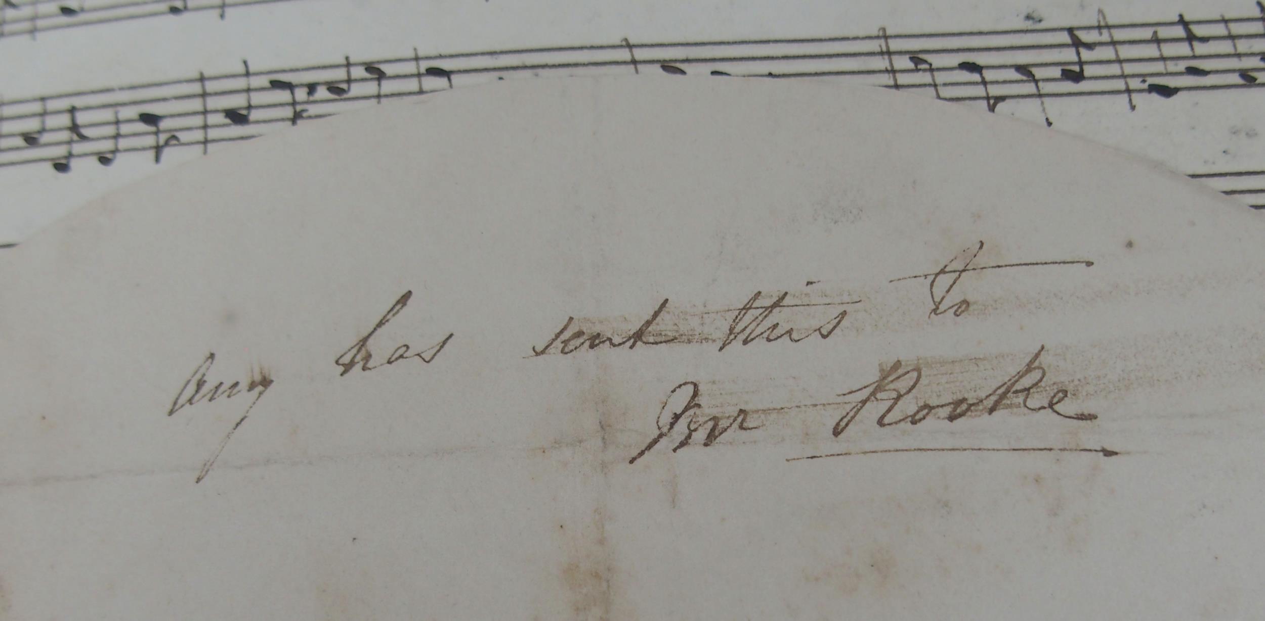 JOHN ROOK, Manuscript, Multum in Parvo or a Collection of old English, Scotch, Irish & Welsh tunes - Image 9 of 27