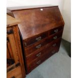A 20th century mahogany writing bureau Condition Report:Available upon request