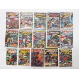 A collection of comics and magazines including; Marvel Dracula Lives 2-4, 7, 11-15, 17-20, New