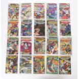 A collection of Marvel Amazing Spider-man comics including; 76, 82, 89, 107, 111, 163-168, 179-