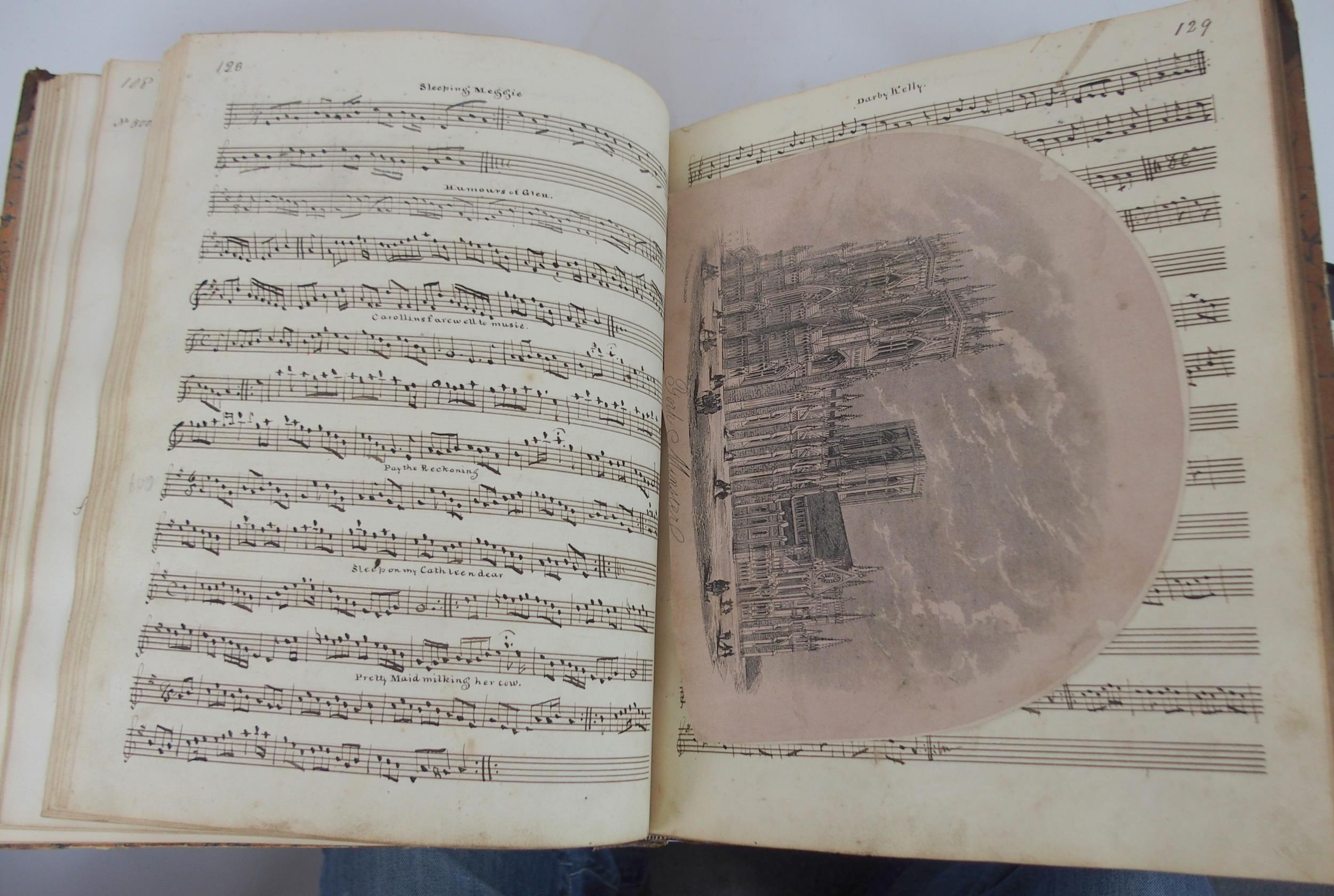 JOHN ROOK, Manuscript, Multum in Parvo or a Collection of old English, Scotch, Irish & Welsh tunes - Image 7 of 27