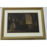 ALFRED EDWARD BORTHWICK Christ, signed, etching, 39 x 60cm Condition Report:Available upon request