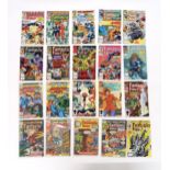 A collection of Marvel comics including; Fantastic Four King-size Special 7-8, Marvel's Greatest