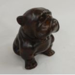 A terracotta garden ornament of a British bulldog Condition Report:Available upon request