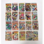 A collection of Marvel Spider-man comics including; Marvel Tales Spiderman 30, 92, 100-101, 104-