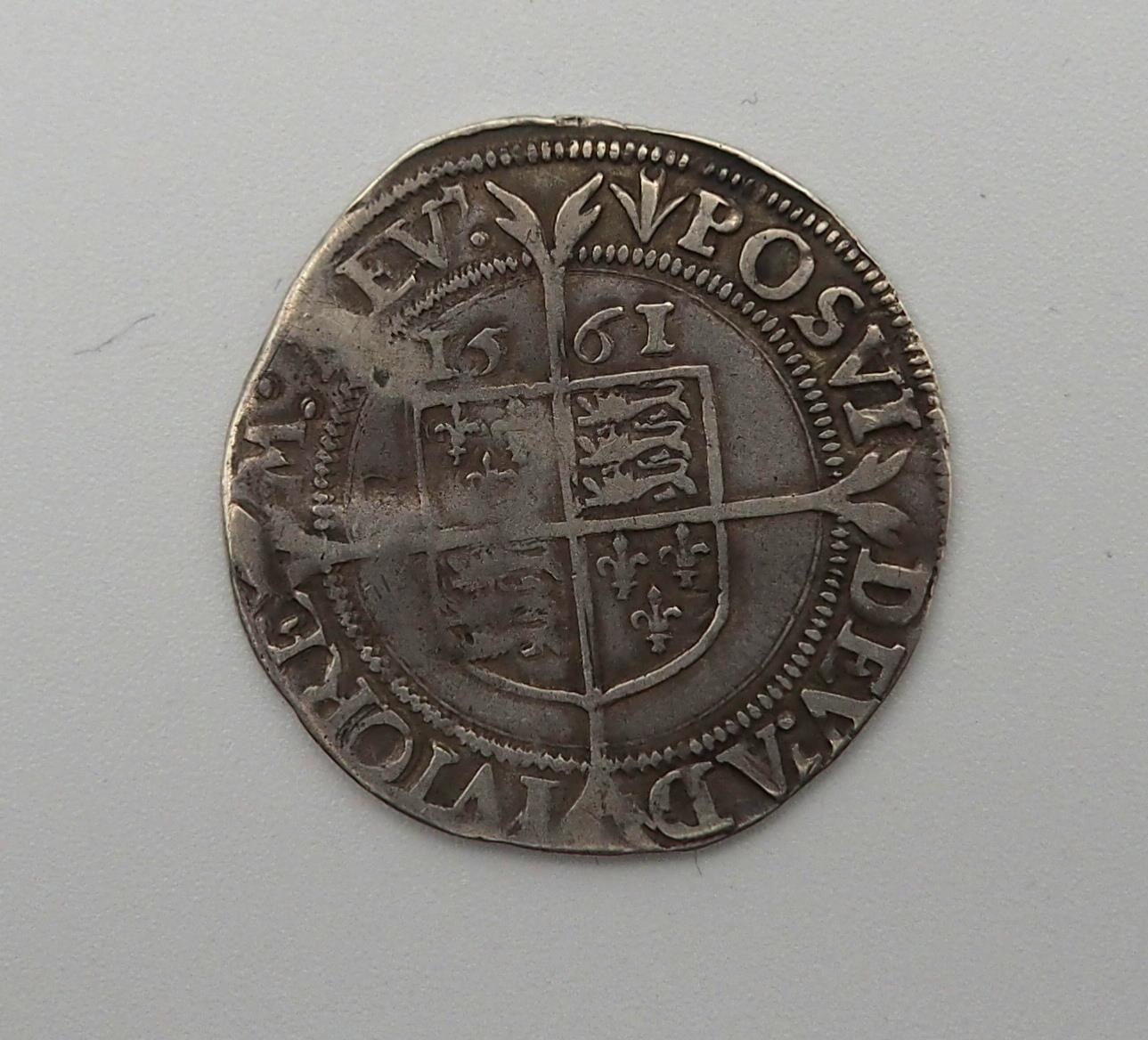 Elizabeth I silver sixpence Pheon mint mark Condition Report:Available upon request - Image 2 of 4