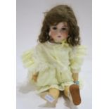 An Armand Marseille no. 390 doll with articulated limbs and sleeping eyes Condition Report:Available