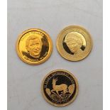 A History of our Monarchy Prince Charles gold coin 0.5 grams stamped 585, a Diana Princess of