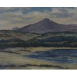 A L MACANESPIE (SCOTTISH)  BRODICK BAY, ISLE OF ARRAN  Oil on paper, signed lower left, 23 x 29cm