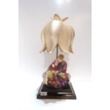 A Royal Doulton figural lamp The Flower Sellers Children Condition Report:Available upon request