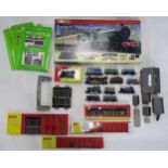 A quantity of Hornby model railway components, mostly boxed, including an Eastern Valleys Express