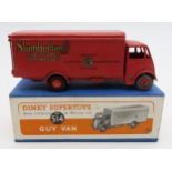 A boxed Dinky Supertoys no. 514 Guy Van in red Slumberland livery Condition Report:Available upon