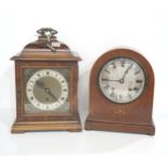 An Empire dome top mantle clock and another clock by Astral Condition Report:Available upon request