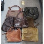 Assorted ladies handbags including Diesel, Whistles and Saville Row Company and others Condition