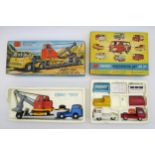 A boxed Corgi no. 27 Machinery Carrier with Bedford Tractor Unit and Priestman "Cub" Shovel; and a
