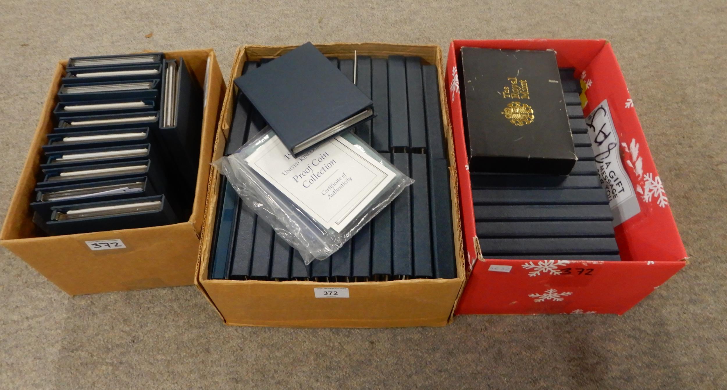 ROYAL MINT proof coin sets with examples through the 1990's together with 1979 and 1982 Condition - Image 3 of 3
