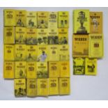 A large collection of Wisden Cricketer's Almanacs ranging in date from 1980 to 2019; and various