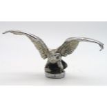 AUTOMOTIVE INTEREST A chrome eagle car mascot by Charles Paillet, stamped "No. 39" to base Condition