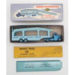 DINKY TOYS A boxed Dinky Supertoys 982 Pullmore Car Transporter and additional 794 Loading Ramp (