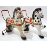 Two Mobo Pony tinplate push-along trikes (2) Condition Report:Available upon request