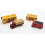 DINKY TOYS A 413 Austin Covered Wagon and a 260 Royal Mail Van, both boxed (2) Condition Report:
