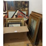 A lot of assorted framed prints Condition Report:Available upon request