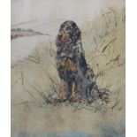 HENRY WILKINSON (BRITISH 1921-2011)  GUN DOGS  Four coloured etchings, signed and numbered, and four